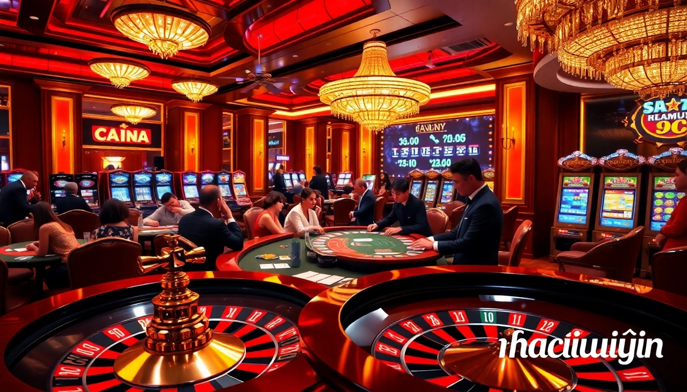 Experience thrilling moments at the casino with Nhacaiuytin, where every game promises excitement.