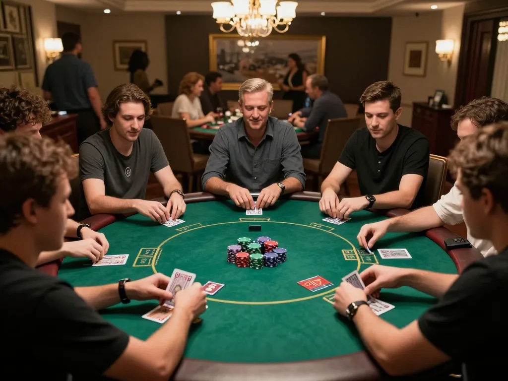 Engage in thrilling poker action at Congaden with immersive gameplay and strategic moves