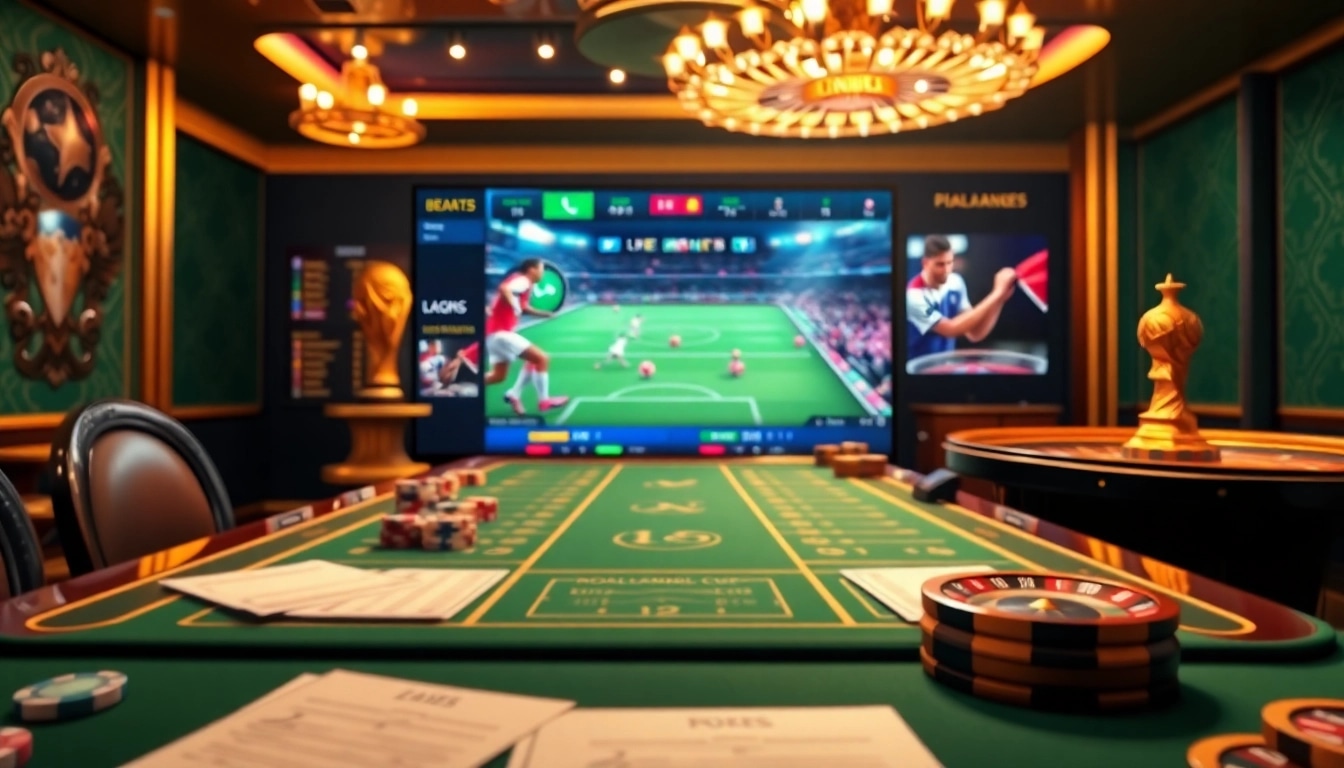 Engaging online sports betting experience for Judi Bola Piala Dunia with dynamic visuals and premium interface.