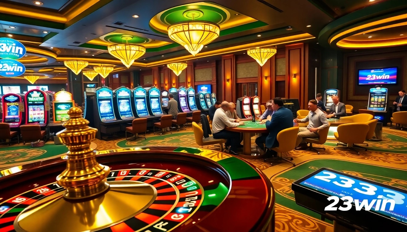 Experience the thrill of winning at 23win with engaging casino games and vibrant visuals.