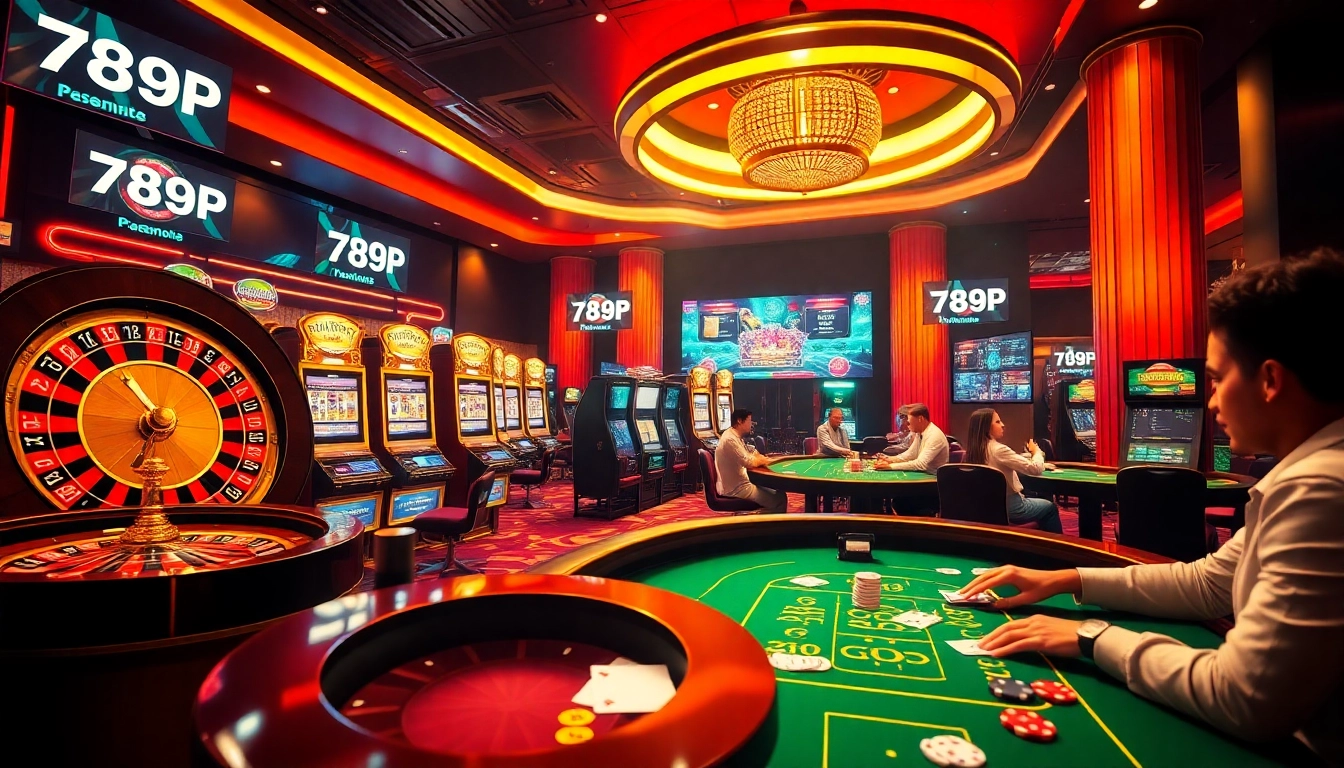 Experience thrilling wins at 789P with immersive casino games like slots and poker.