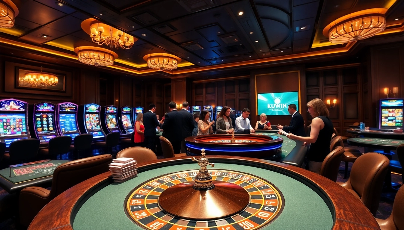 Engage with exciting games at https://kuwinblog.com/ featuring roulette, poker, and luxurious casino ambiance.