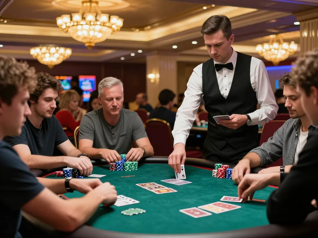 Experience thrilling moments at say88 com poker table with engaged players and strategic gameplay