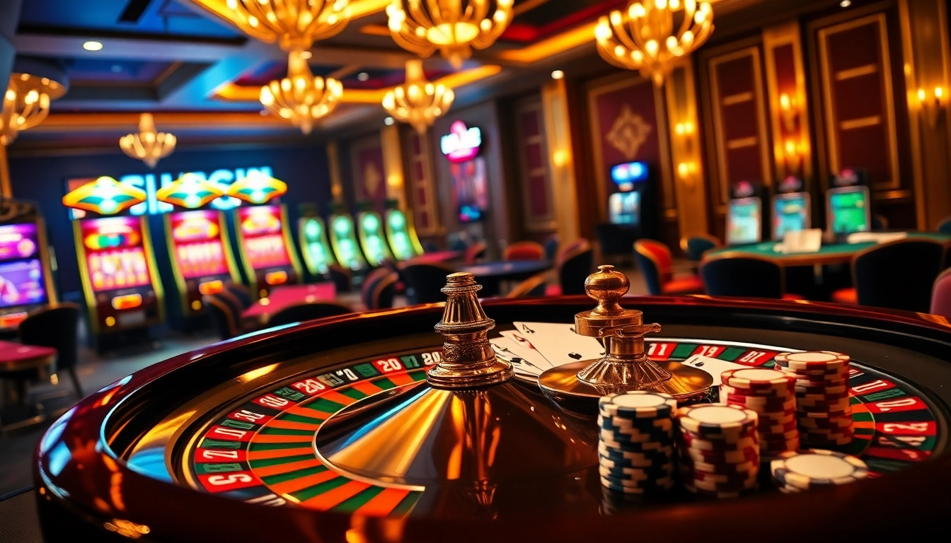 Experience the excitement of uu 88 with an engaging casino scene featuring roulette and poker.