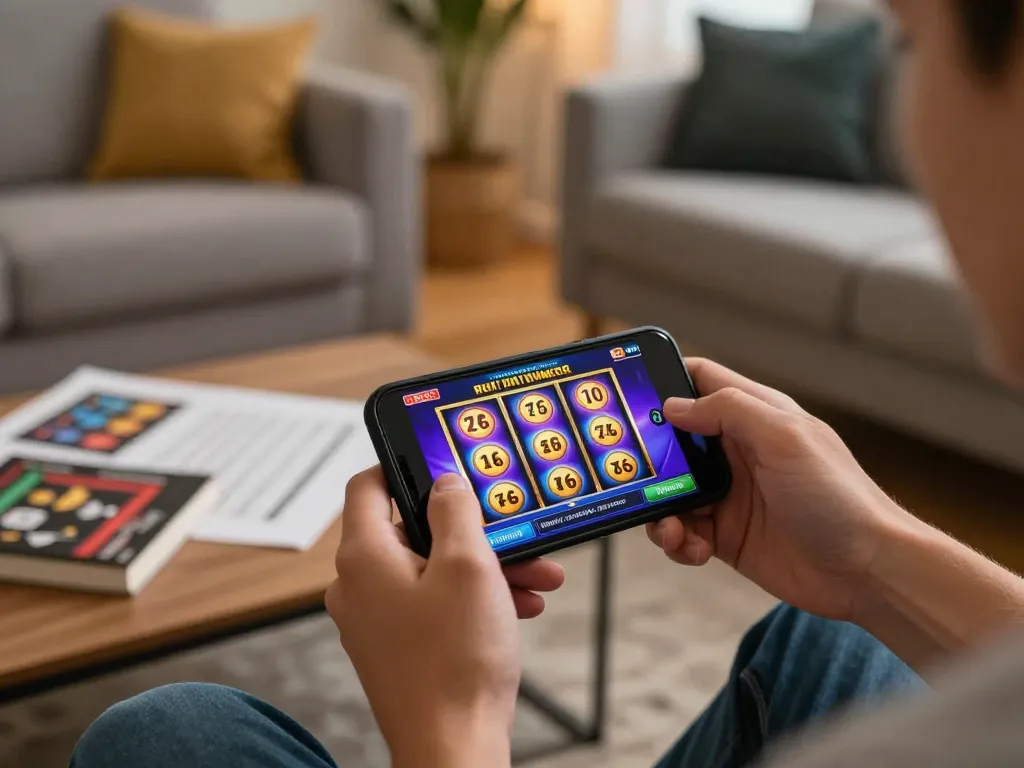 Engaging gameplay on link slot mobile game in a relaxed home environment