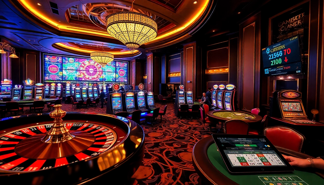 KQBD: Experience the excitement of gambling with a luxurious casino atmosphere showcasing roulette and live betting options.