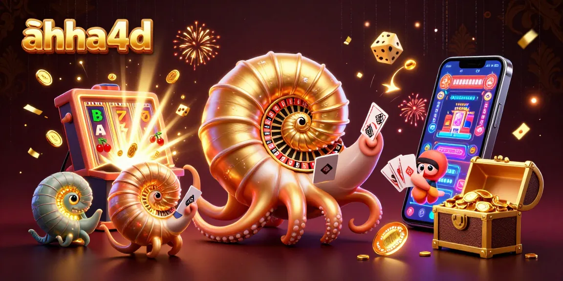 Mengalami pengundian jackpot dengan ahha4d dari nautilus kuno yang berkilauan di kasino mewah.