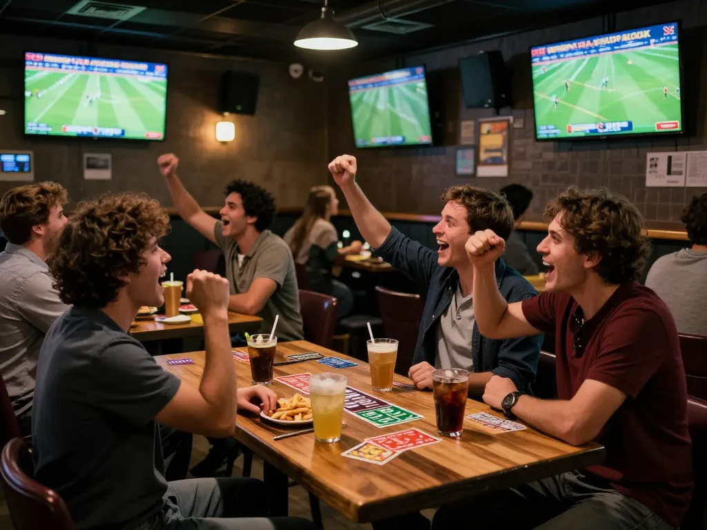 Cakhiatv users enjoying thrilling sports betting experience with multiple screens showing live football matches.