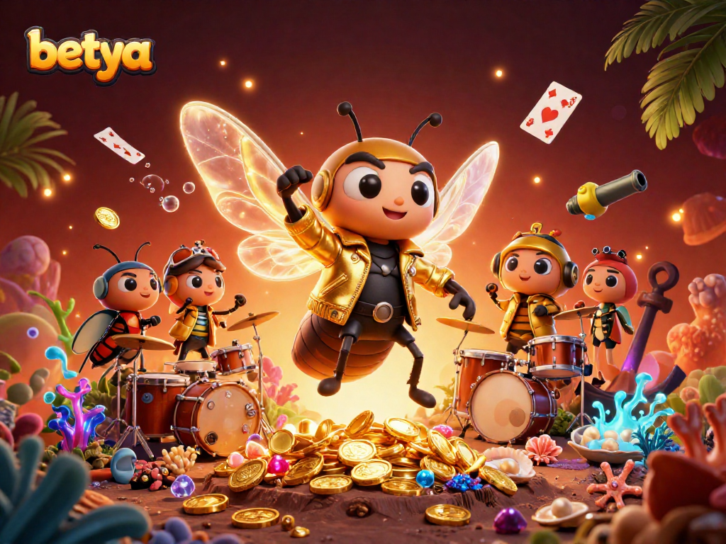 Experience the thrill of betting at betya with a vibrant, dynamic casino scene full of excitement.