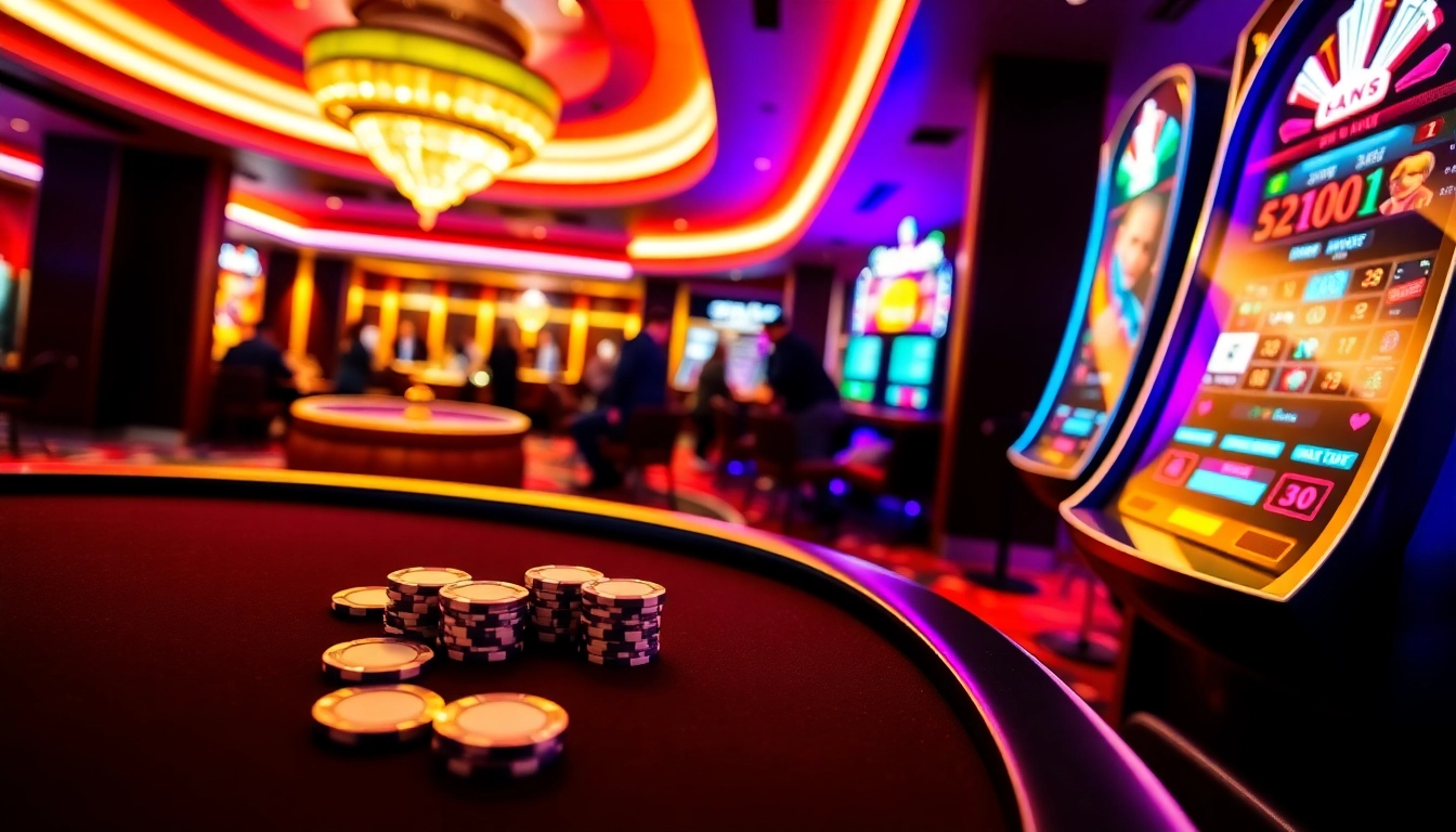 Experience the thrill of gambling with sa88 at luxurious casino tables and slot machines.
