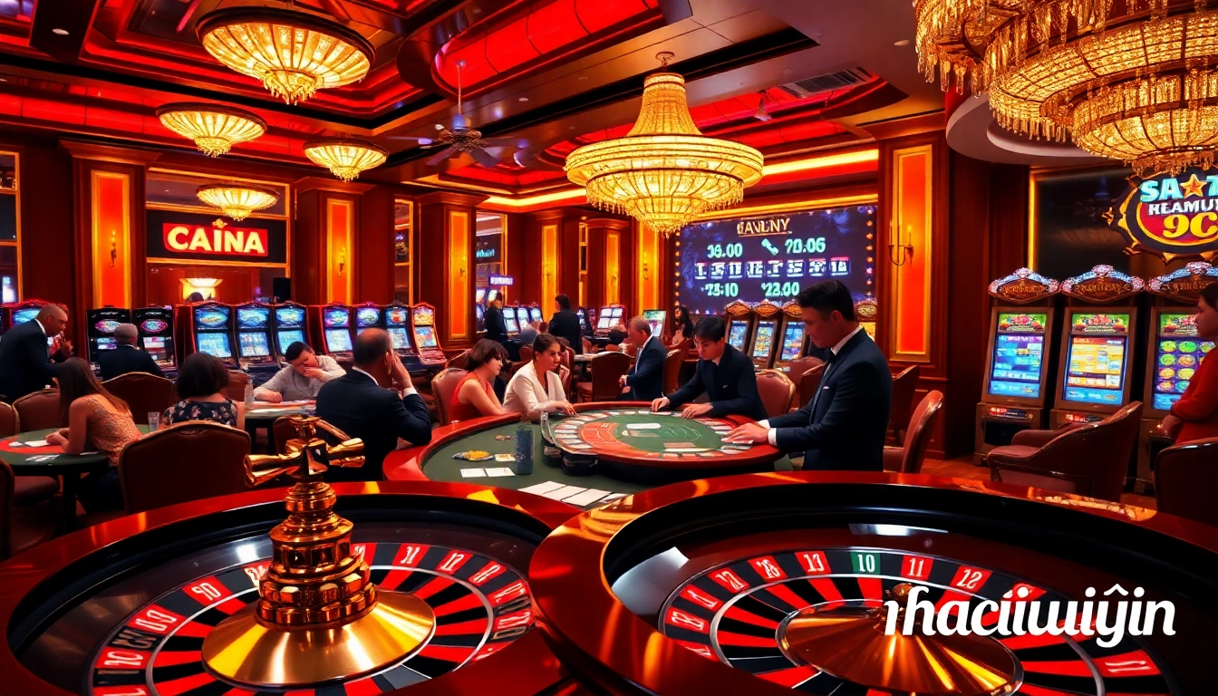 Experience thrilling moments at the casino with Nhacaiuytin, where every game promises excitement.
