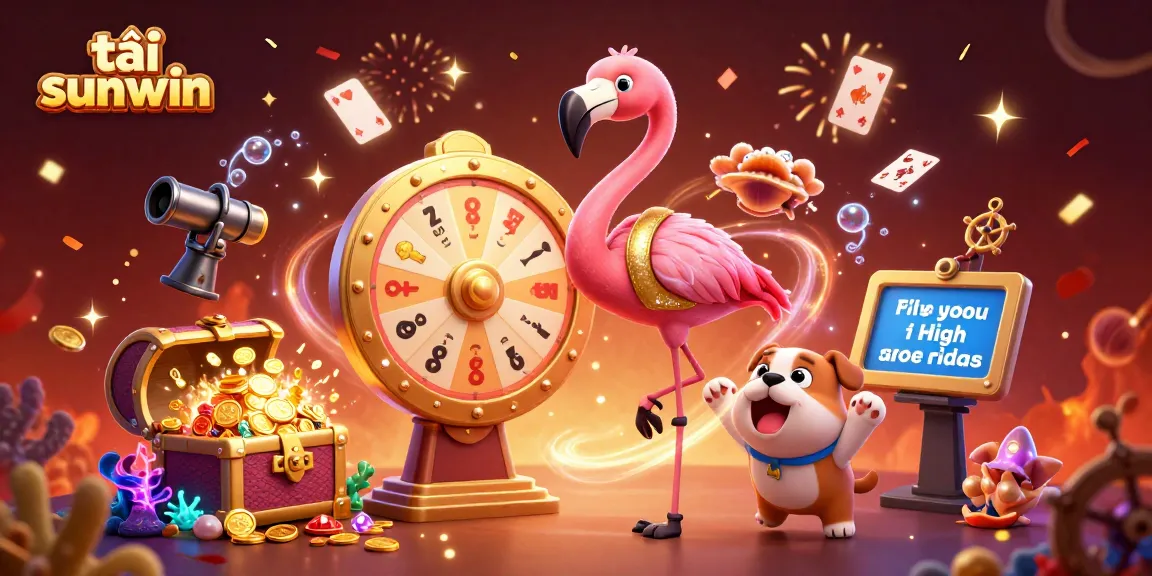 Join the excitement with tải sunwin, showcasing vibrant characters and a winning atmosphere in a lively casino scene.