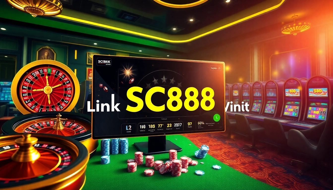 Experience the excitement of Link SC88 Việt Nam at a luxurious online casino featuring diverse games.