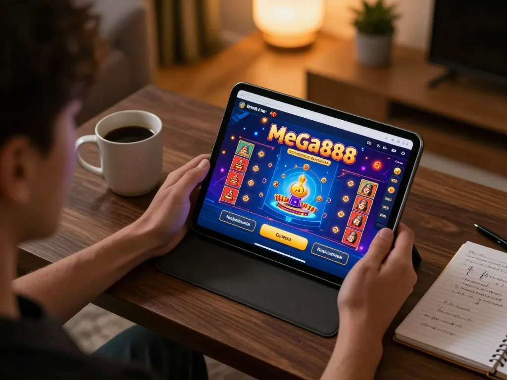Terlibat dalam pengalaman permainan yang mendebarkan sambil anda memuat turun mega888 untuk aksi kasino yang menarik di peranti mudah alih anda.