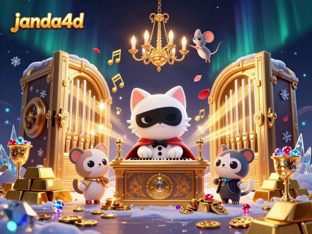 Permainan slots janda4d dengan kucing angkuh dan mouse akrobat di kasino glamor