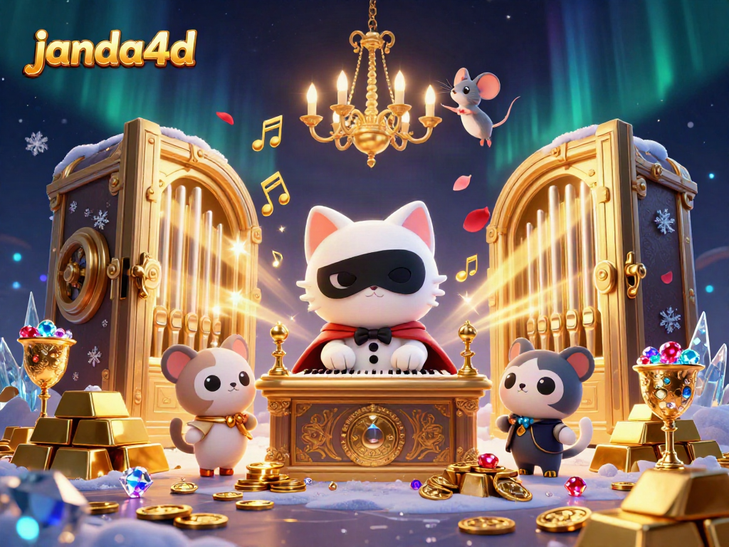 Permainan slots janda4d dengan kucing angkuh dan mouse akrobat di kasino glamor