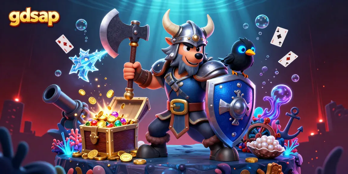 Engage with the best gaming adventure at gdsap, featuring unique Viking characters and immersive casino elements.