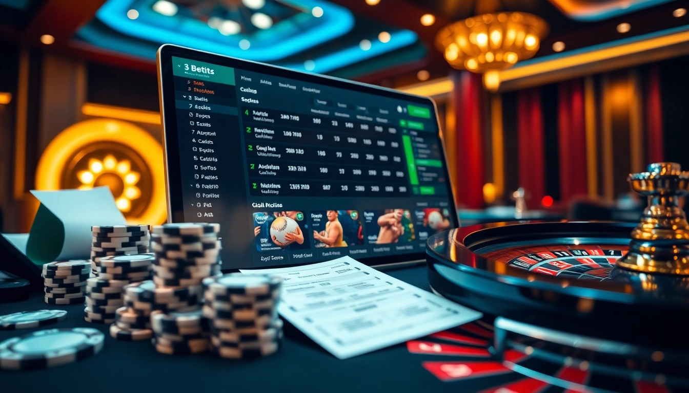 Understanding how to แทงบอลยังไง through an exciting online betting interface showcasing casino elements.