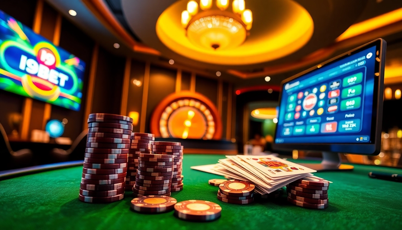 Experience the thrill of placing bets at I9BET, the leading online casino platform offering diverse gaming options.