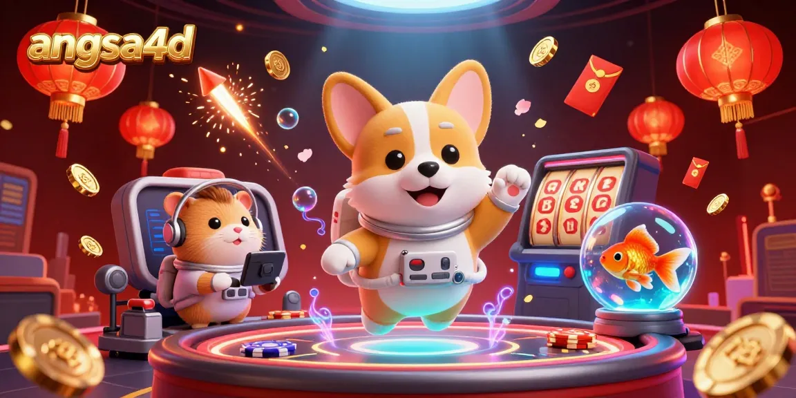 Enhance your gambling strategies with angsa4d's vibrant casino scene featuring playful characters and interactive elements.