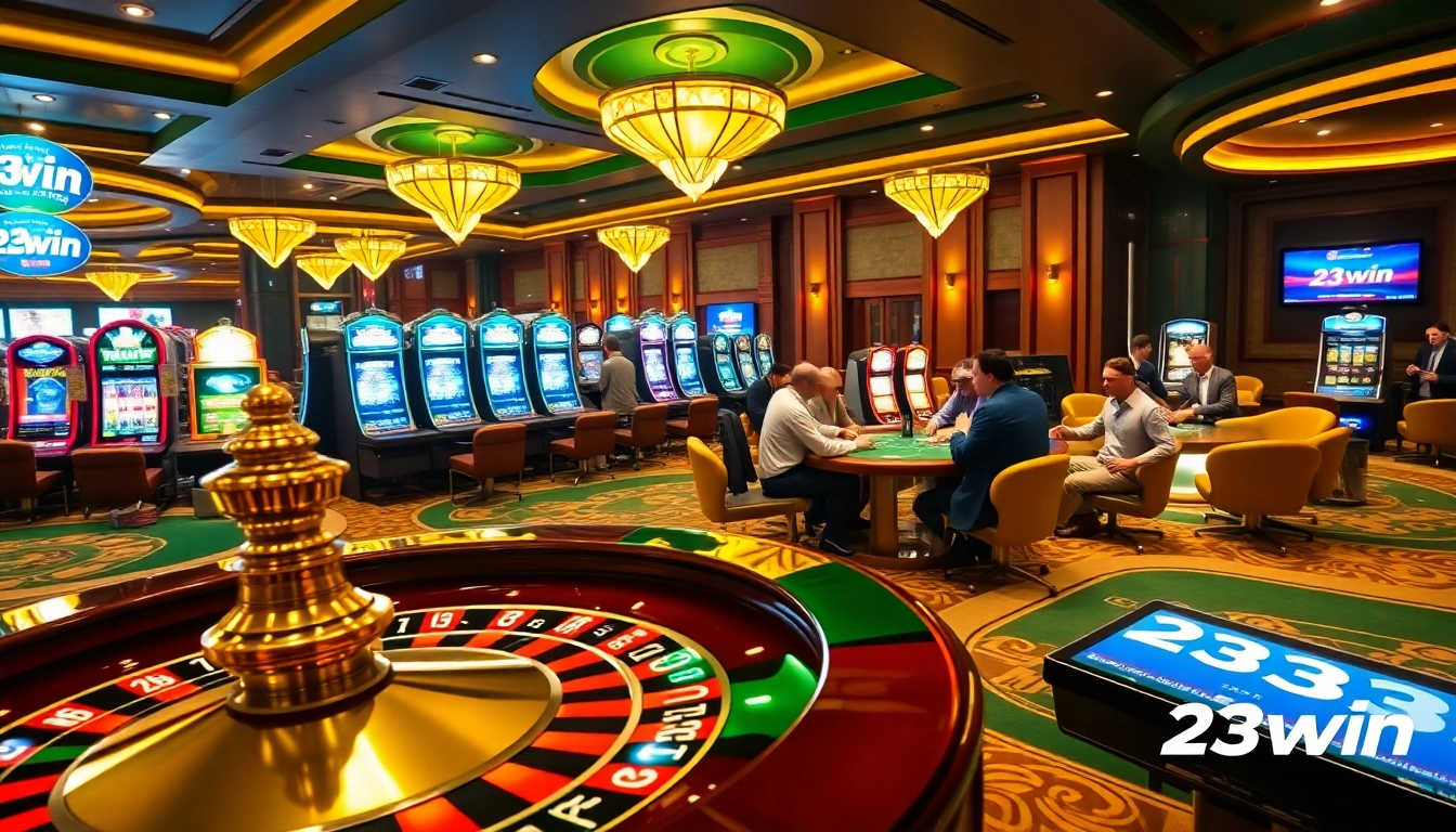 Experience the thrill of winning at 23win with engaging casino games and vibrant visuals.