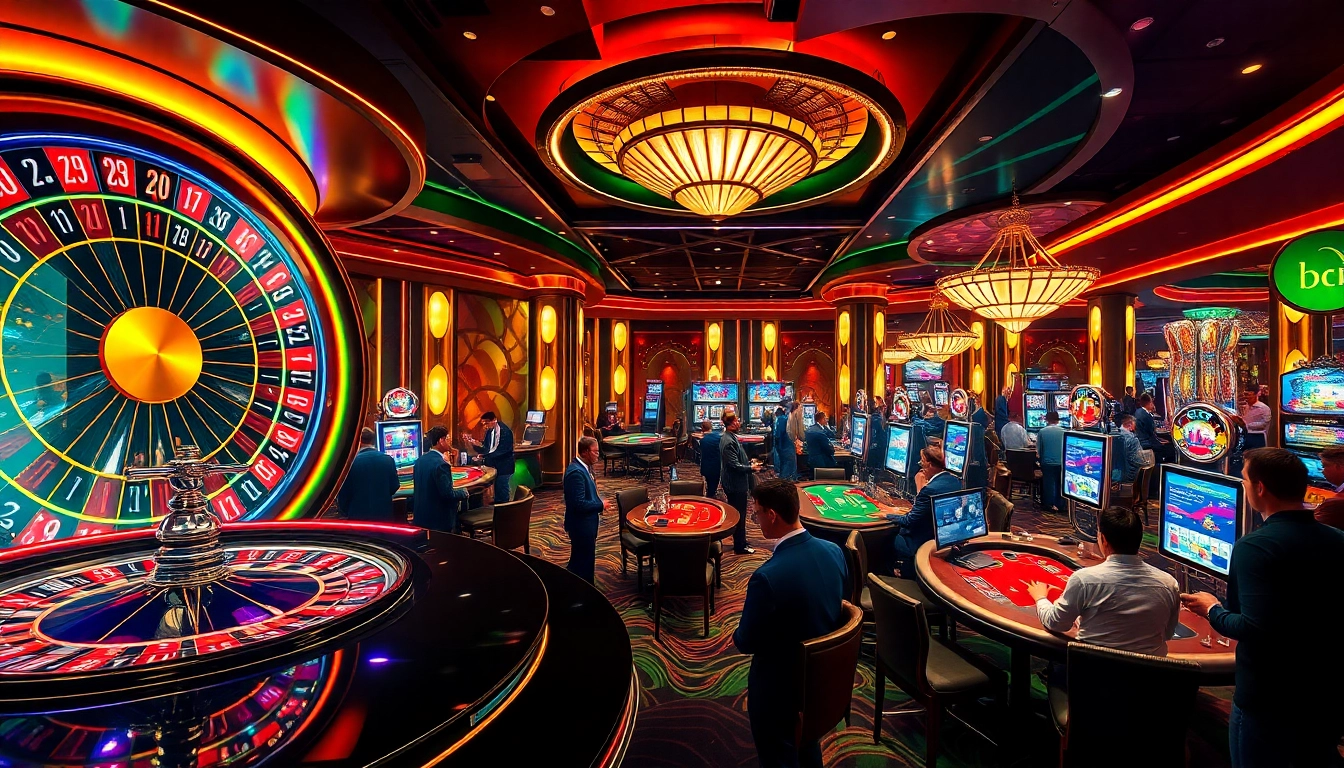 Engage with thrilling casino action at https://rr88.bar/ featuring roulette, poker tables, and lively gamers.