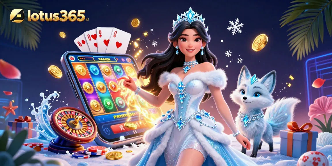 Experience thrilling gameplay with lotus365 id through interactive slots and casino elements shining brilliantly.